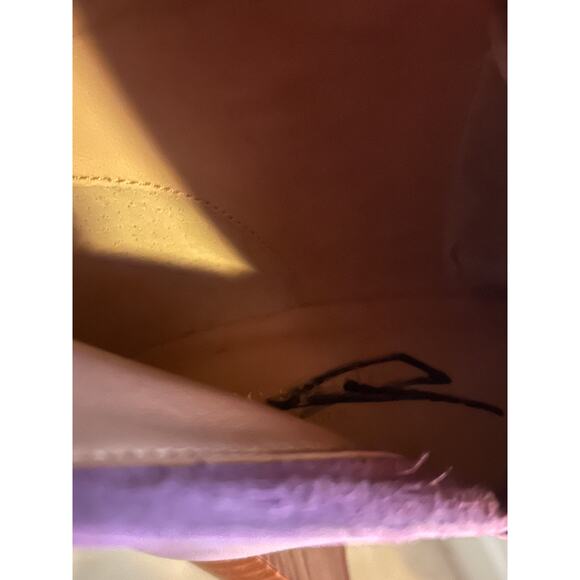 Kate Spade Rochelle Buttery Soft Leather Knee High Boot Frzen Lilac Women 7.5NWB - Picture 7 of 13